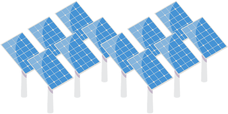 Solar Panels Icon