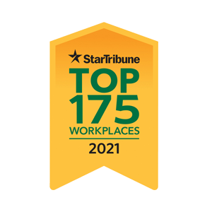 StarTribune Top 175 Workplaces 2021 Logo